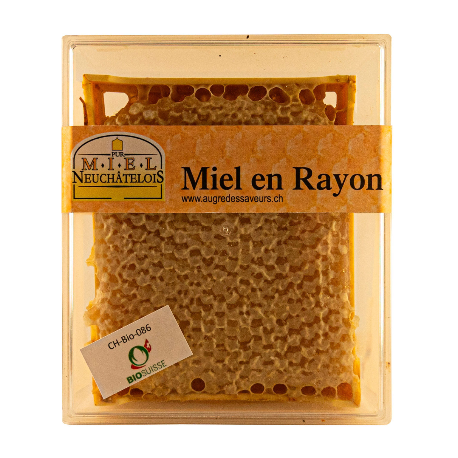 Miel en rayon 350g. à 550g. Au gré des Saveurs