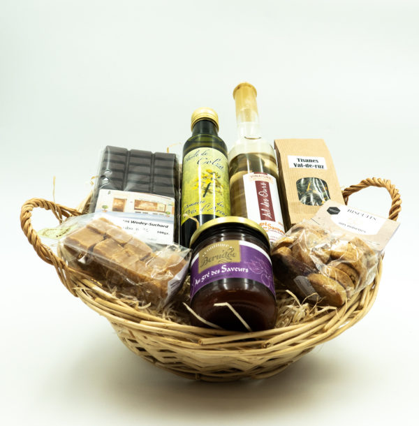 Panier osier La famille