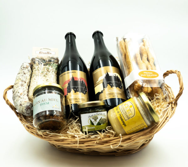 Panier osier Le Marcassin