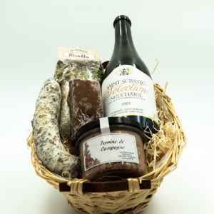 Panier osier Papy