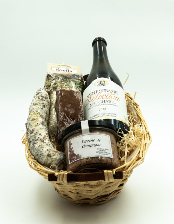 Panier osier Papy