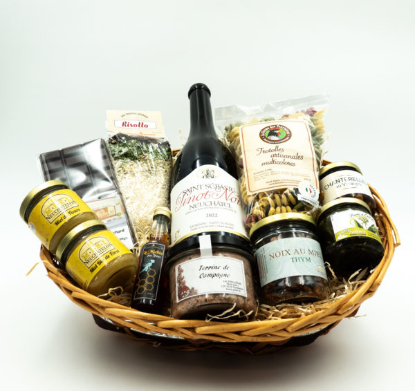 Panier osier Le raffiné