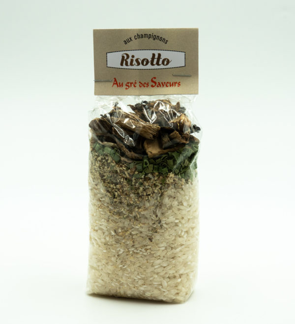 Risotto maison aux champignons 3 pers.