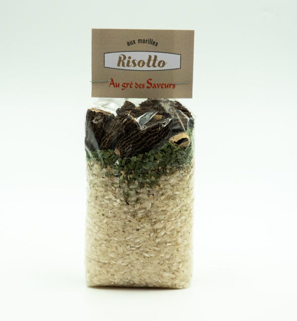 Risotto maison aux morilles 3 pers.