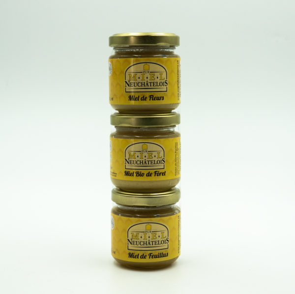 Trio Miel 3x125g